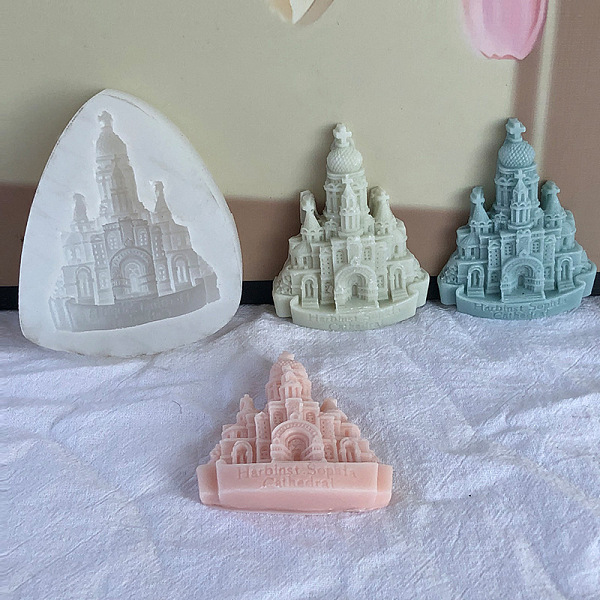 

PandaHall Angel Heart Candle Silicone Molds, For Scented Candle Making, White, 9x7.5x2.5cm, Inner Diameter: 7.3x5.6cm Silicone Castle White