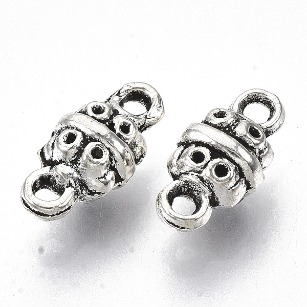 

PandaHall Tibetan Style Alloy Connector Rhinestone Settings, Cadmium Free & Lead Free, Oval, Antique Silver, Fit for 1mm Rhinestone...