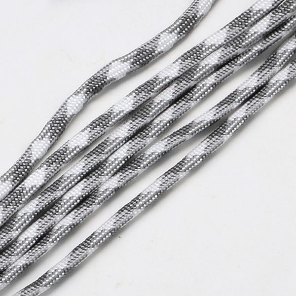 

PandaHall 7 Inner Cores Polyester & Spandex Cord Ropes, for Rope Bracelets Making, Silver, 4mm, about 109.36 yards(100m)/bundle...