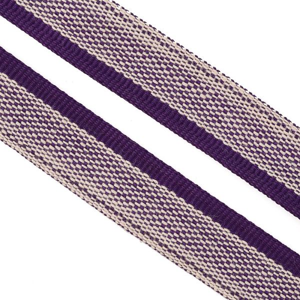 

PandaHall Polyester Book Headbands, for Book Binding Decoration, Medium Purple, 1/2 inch(13~15x1mm) Polyester None
