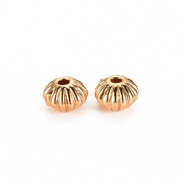 

PandaHall Brass Beads, Nickel Free, Lantern, Real 18K Gold Plated, 7x5mm, Hole: 1.6mm Brass Lantern