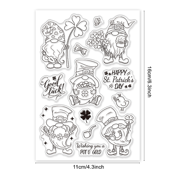 

PandaHall PVC Plastic Stamps, for DIY Scrapbooking, Photo Album Decorative, Cards Making, Stamp Sheets, Word, 16x11x0.3cm Plastic Word