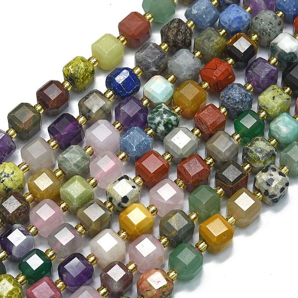 Natural Mixed Stone Beads Strands