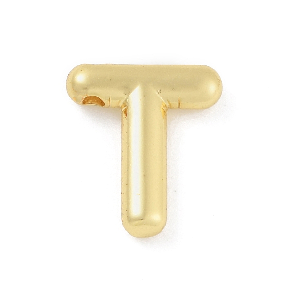 

PandaHall Rack Plating Brass Pendants, Long-Lasting Plated, Lead Free & Cadmium Free, Real 18K Gold Plated, Letter T, 17.5x15x4mm, Hole...