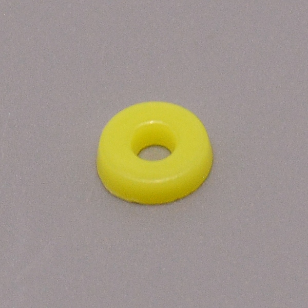 

PandaHall Opaque Acrylic Beads, Flat Round, Yellow, 6x1.5mm, Hole: 2mm, about 830pcs/bag Acrylic Flat Round Yellow