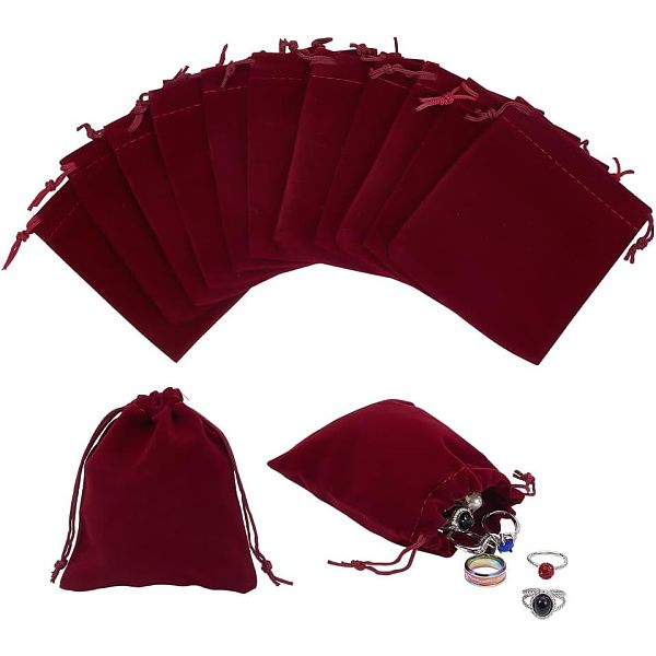 Rectangle Velvet Po… - image