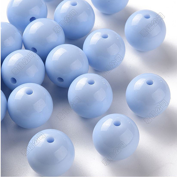 Opaque Acrylic Beads - image