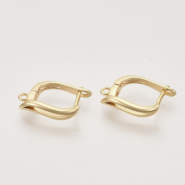 Brass Hoop Earring … - image
