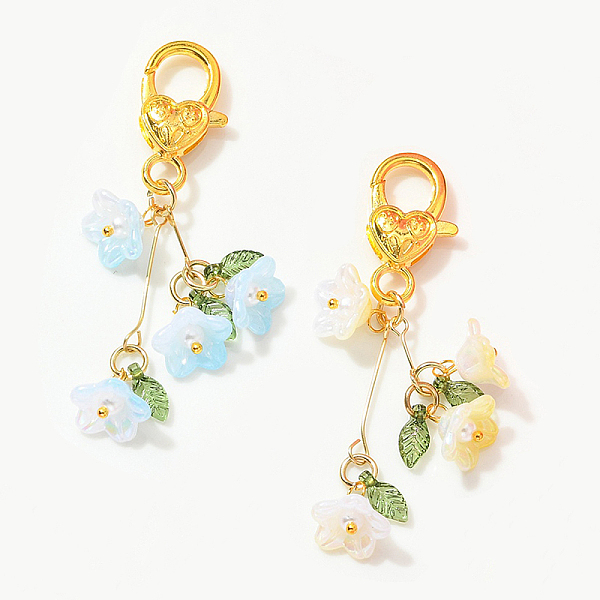 2Pcs Acrylic Pendant Decorations