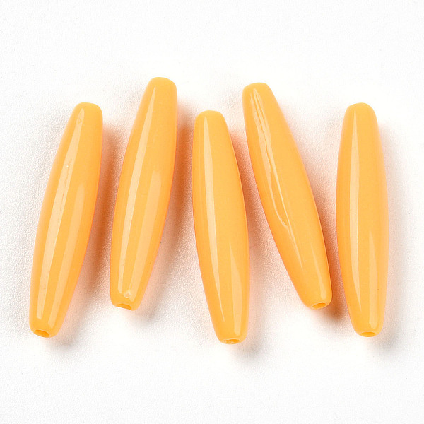 Opaque Acrylic Beads - image