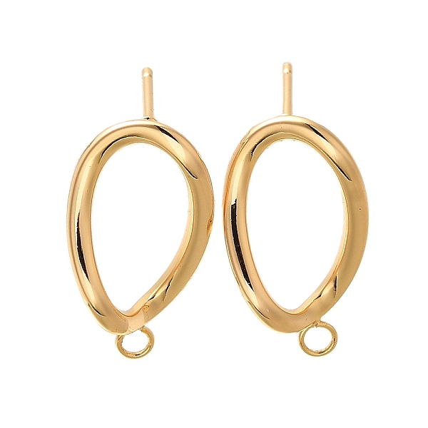 Brass Stud Earrings - image