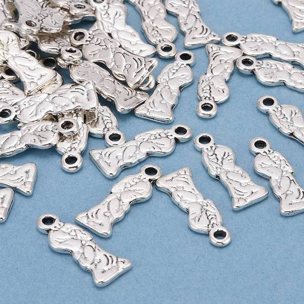 

PandaHall Tibetan Silver Pendant, Little Girl, Lead Free & Cadmium Free & Nickel Free, Antique Silver, about 18mm long, 7mm wide, 1.5mm...