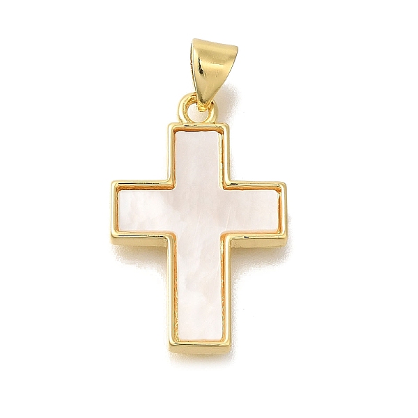 Brass Shell Pendants - image