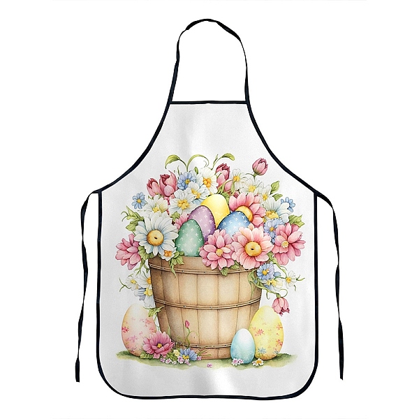 

PandaHall Easter Theme Polyester Sleeveless Apron, with Double Shoulder Belt, Colorful, 800x600mm Polyester