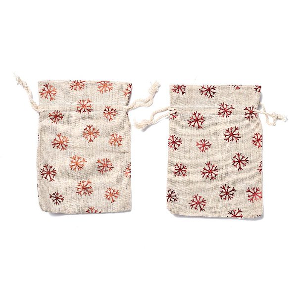 Cotton Gift Packing Pouches Drawstring Bags
