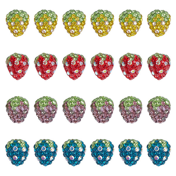 24Pcs 4 Colors Clay… - image