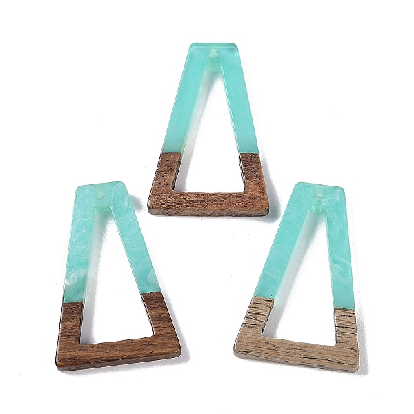 Resin & Wood Pendan… - image