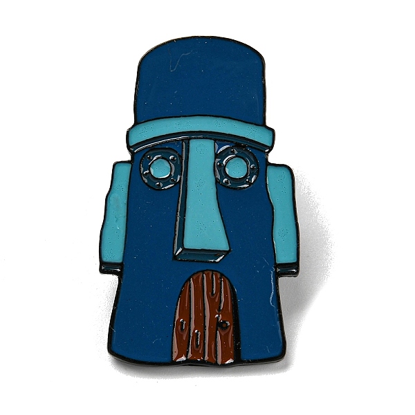 

PandaHall Safety Brooch Pin, Alloy Enamel Badge for Suit Shirt Collar, Building, 38x25mm Alloy+Enamel Building