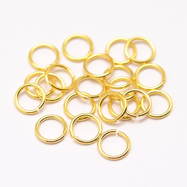 

PandaHall Brass Jump Rings, Open Jump Rings, Cadmium Free & Nickel Free & Lead Free, Real 18K Gold Plated, 20 Gauge, 8x0.8mm, Inner Diameter...