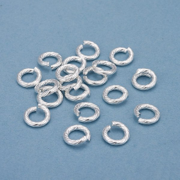 

PandaHall 304 Stainless Steel Jump Ring, Open Jump Rings, Silver, 10x2mm, Inner Diameter: 6mm, 12 Gauge 304 Stainless Steel Ring