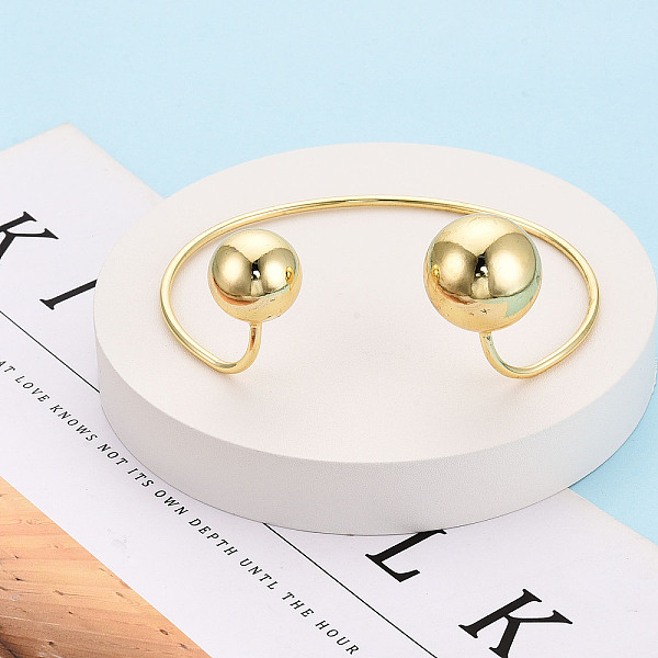 Brass Cuff Bracelet… - image