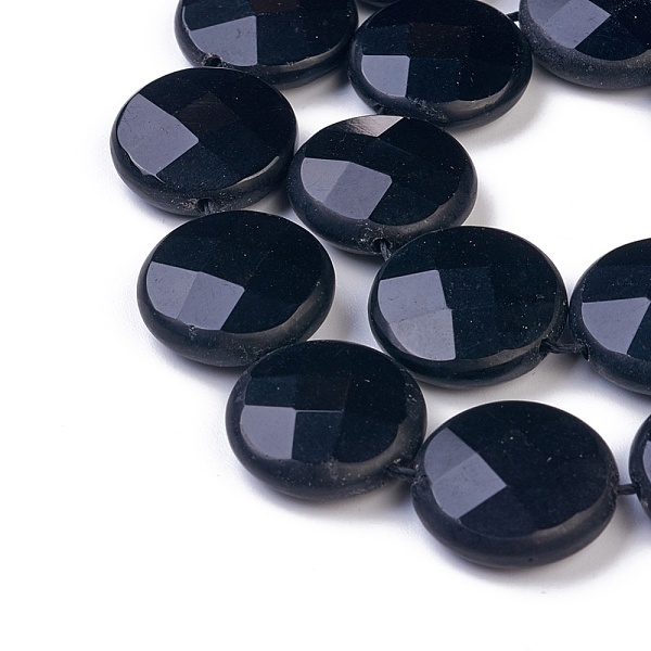 Natural Black Agate Beads Strands