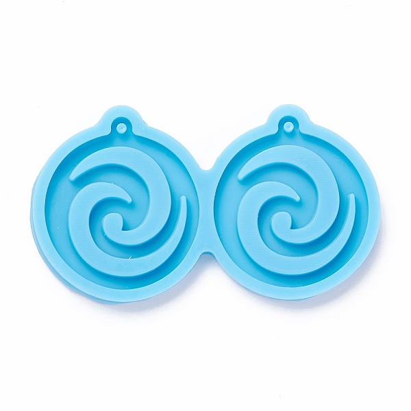 

PandaHall DIY Pendant Silicone Molds, for Earring Making, Resin Casting Molds, For UV Resin, Epoxy Resin Jewelry Making, Flat Round, Sky...