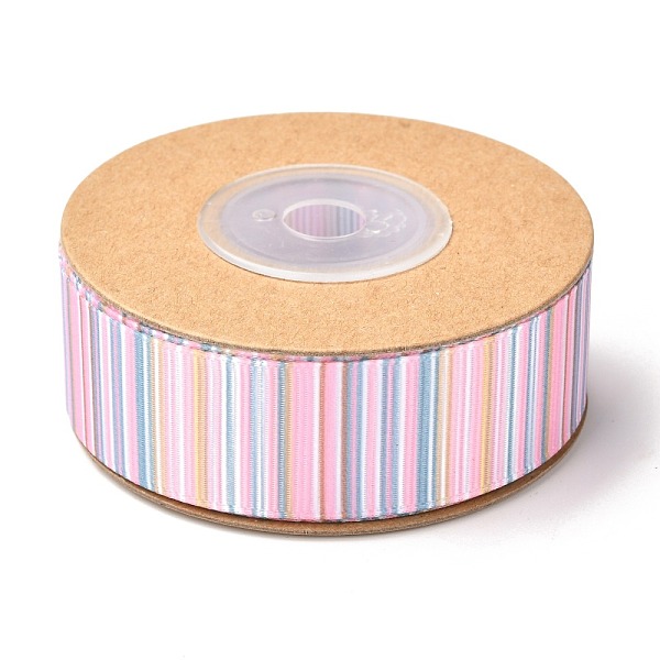 

PandaHall Polyester Ribbon, Vertical Grain Pattern, for Gifts Wrapping Party Decorating, Pearl Pink, 7/8 inch(23mm), about 10.9yards...