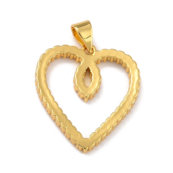 

PandaHall Brass Micro Pave Clear Cubic Zirconia Pendants, Heart, Real 18K Gold Plated, 22x20.5x2mm, Hole: 4.5x3mm Brass+Cubic Zirconia Heart...