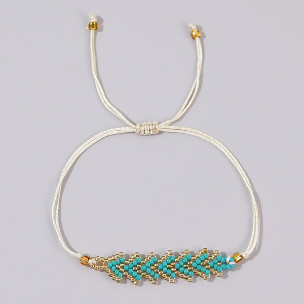 

PandaHall Bohemian Style Handmade Rainbow Arrow Bracelet for Women