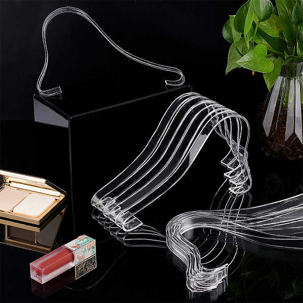 

PandaHall 14 Pcs/7 Pairs Clear Acrylic Shoe Store Display Stands, Acrylic Sandal Shoes Display Stand Shoes Supports Shaper Forms Inserts...