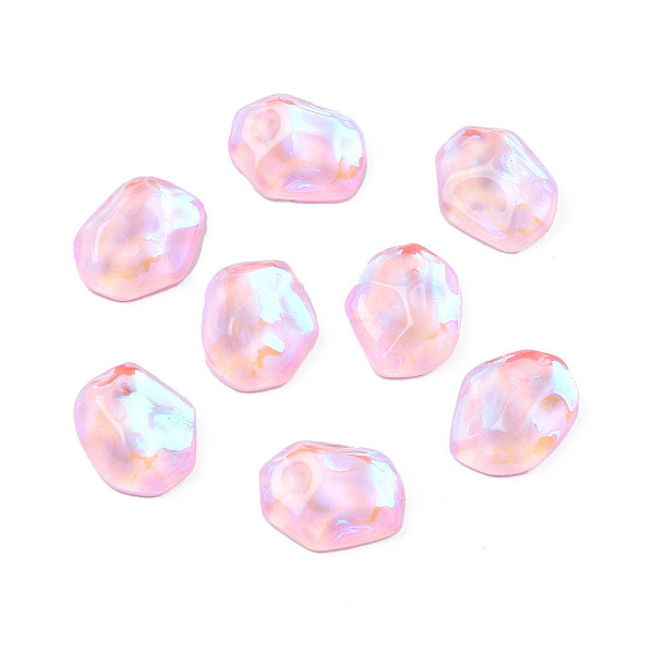 

PandaHall Glass Rhinestone Cabochons, Nail Art Decoration Accessories, Nuggets, Light Rose, 10x8x3.5mm Glass Nuggets Pink