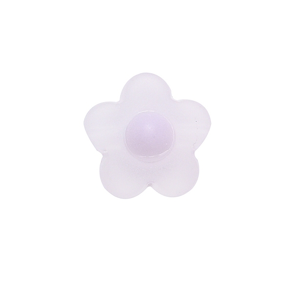 

PandaHall Frosted Resin Cabochons, Nail Art Decorations Accessories for Women, Flower, Light Grey, 16.5x17x9.5mm, Hole: 2.5mm Resin Flower..., Gray