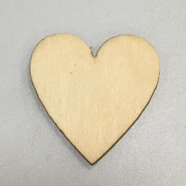 

PandaHall Wooden Cabochons, Heart, PapayaWhip, 30x29x2.5mm Wood Heart Orange