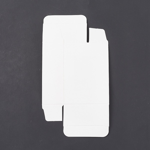 

PandaHall Kraft Paper Box, with Window, No Plastic Covering, Rectangle, White, 9.2x6.5x3.2cm Paper Rectangle White