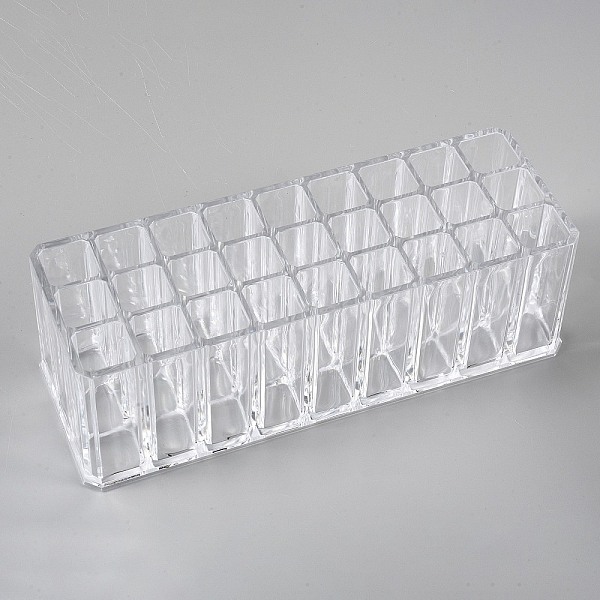 27-compartment Acrylic Lipstick Storage Box