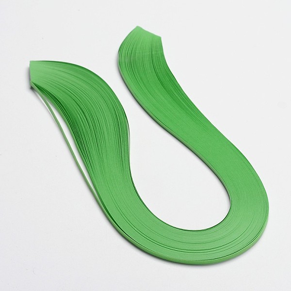 

PandaHall Quilling Paper Strips, Lime Green, 390x3mm, about 120strips/bag Paper Green