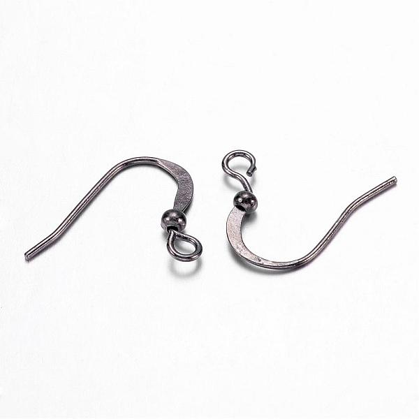 Brass Gunmetal French Earring Hooks