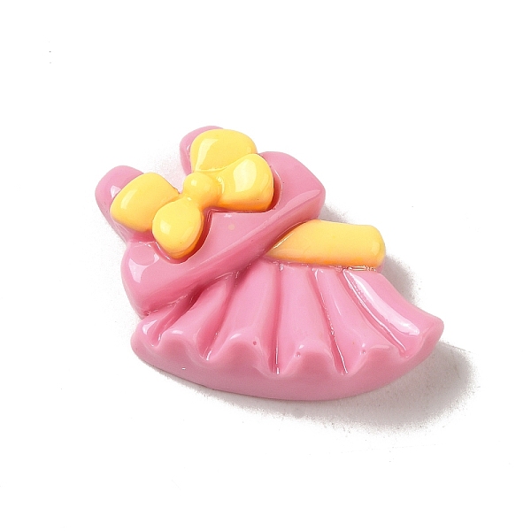 

PandaHall Summer Beach Theme Opaque Resin Swimsuit Decoden Cabochons, Clothes, 22x29x9mm Resin Clothes