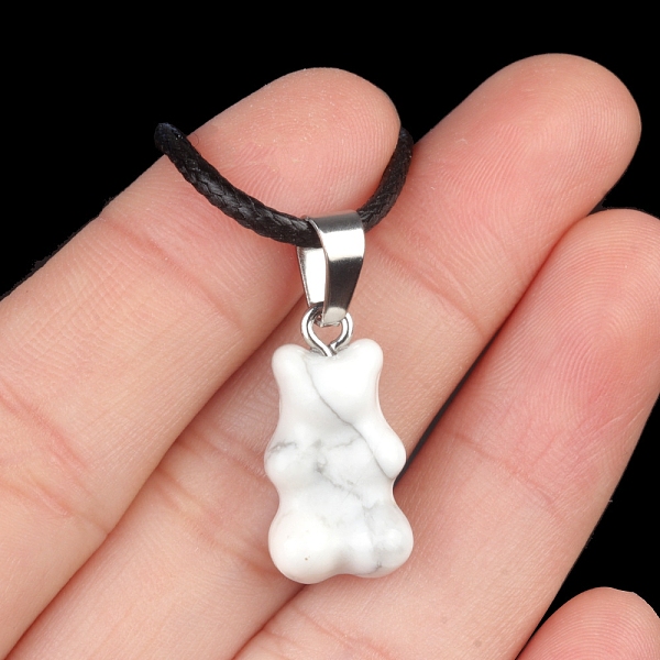 Natural Howlite Car… - image