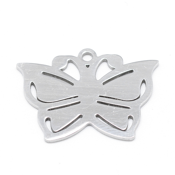 

PandaHall 304 Stainless Steel Stamping Blank Tag Pendants, Butterfly, Stainless Steel Color, 17x24x1mm, Hole: 2mm 304 Stainless Steel...
