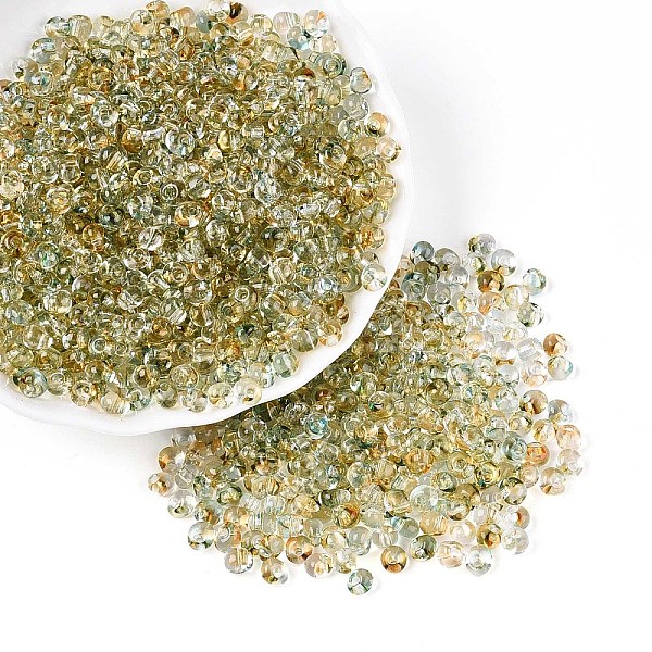 6/0 perle de rocaille en verre de couleur dégradée