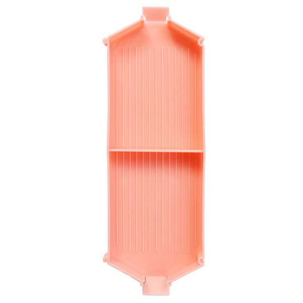 

PandaHall PP Diamond Tray, Diamond Picture Tools, Light Salmon, 160x55x15mm Plastic