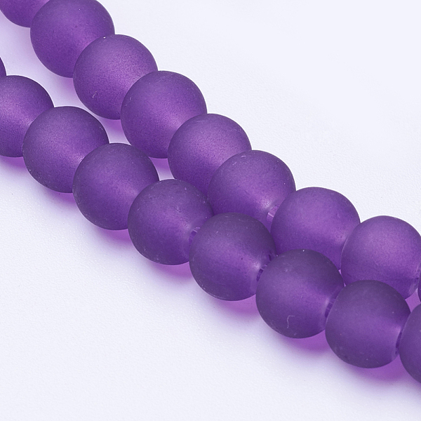Purple Frosted Roun… - image