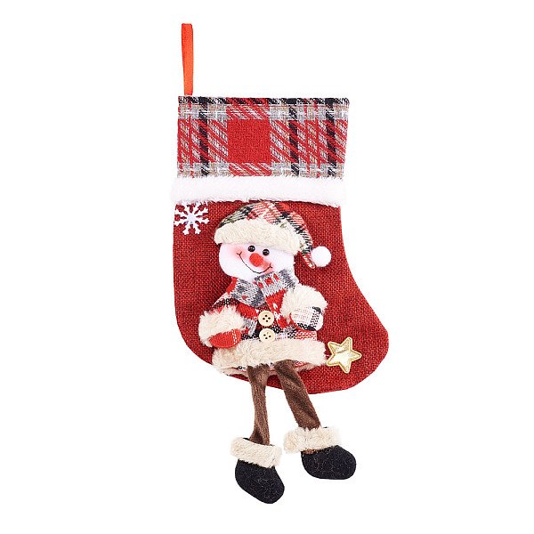 クリスマステーマの不織布バッグ