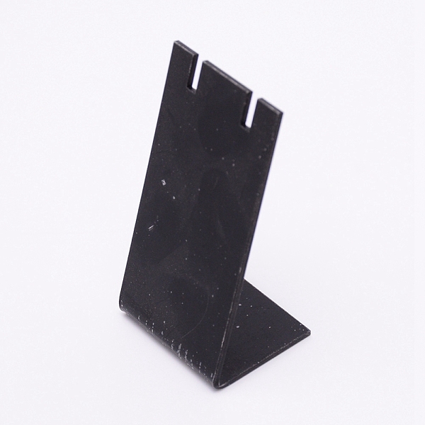 

PandaHall Acrylic Earring Display Frame, L-shaped, Black, 1-3/8x1-3/4x3-3/8 inch(3.5x4.5x8.7cm) Acrylic Black
