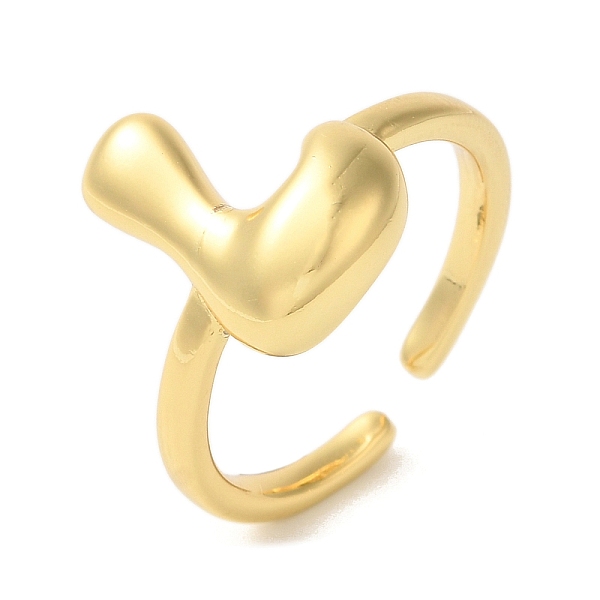 Brass Open Cuff Rin… - image