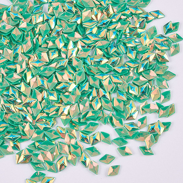 

PandaHall Laser Shining Nail Art Glitter, Manicure Sequins, DIY Sparkly Paillette Tips Nail, Rhombus, Green, 3.5x2.5x1.5mm Plastic Rhombus...