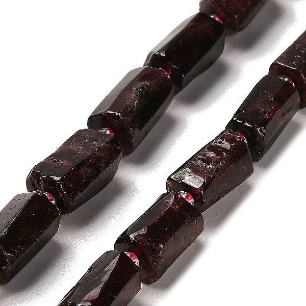 Natural Garnet Bead… - image