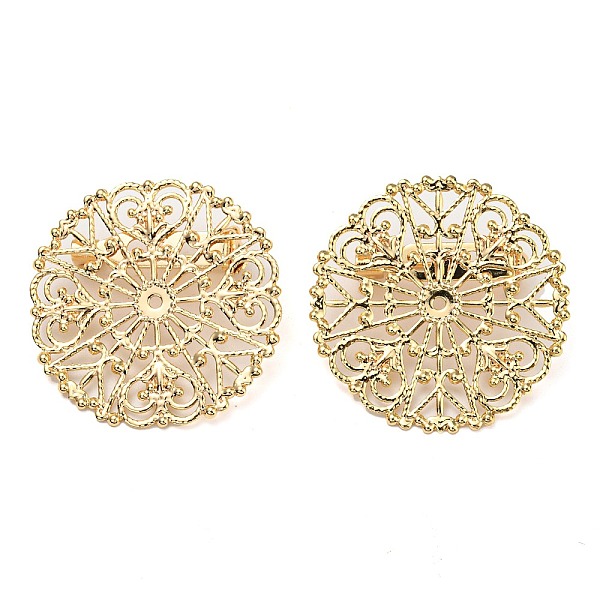 

PandaHall Brass Brooch Findings, Cadmium Free & Lead Free, Real 14K Gold Plated, 30.5x6mm, Pin: 0.7mm Brass